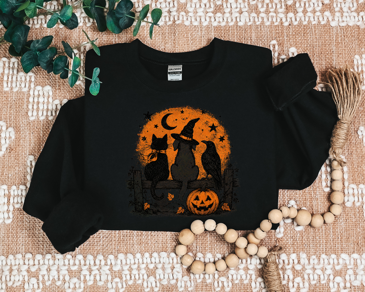HALLOWEEN CAT DOG CREW