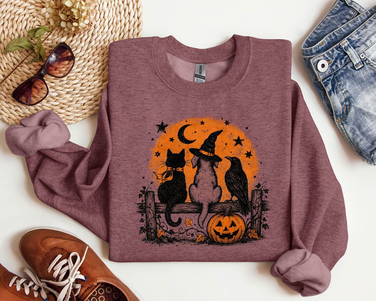 HALLOWEEN CAT DOG CREW