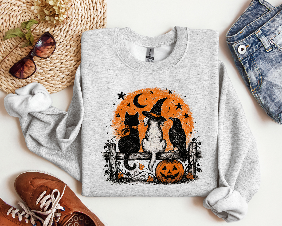 HALLOWEEN CAT DOG CREW
