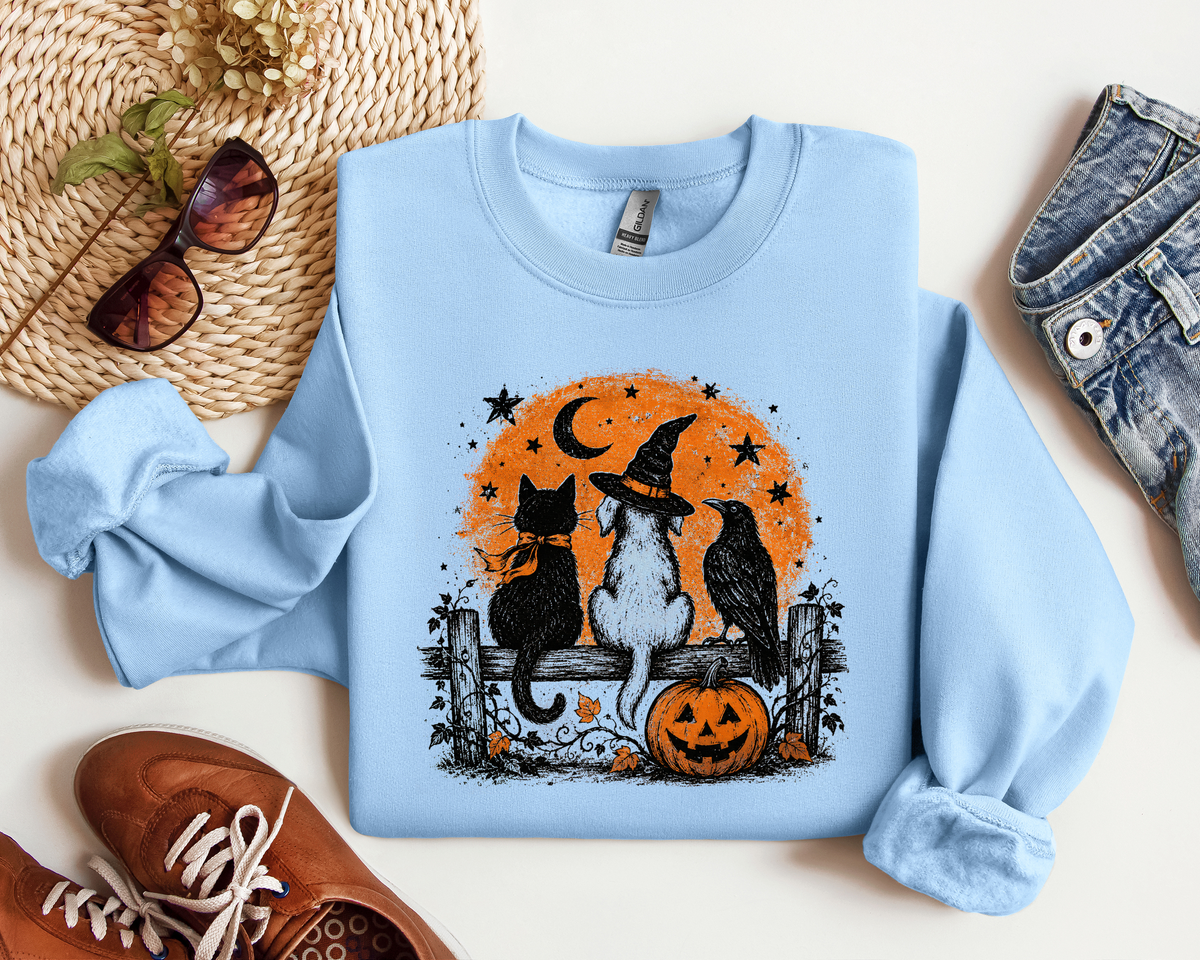 HALLOWEEN CAT DOG CREW