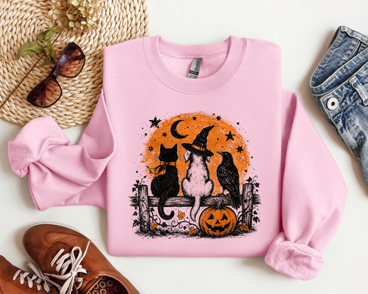 HALLOWEEN CAT DOG CREW
