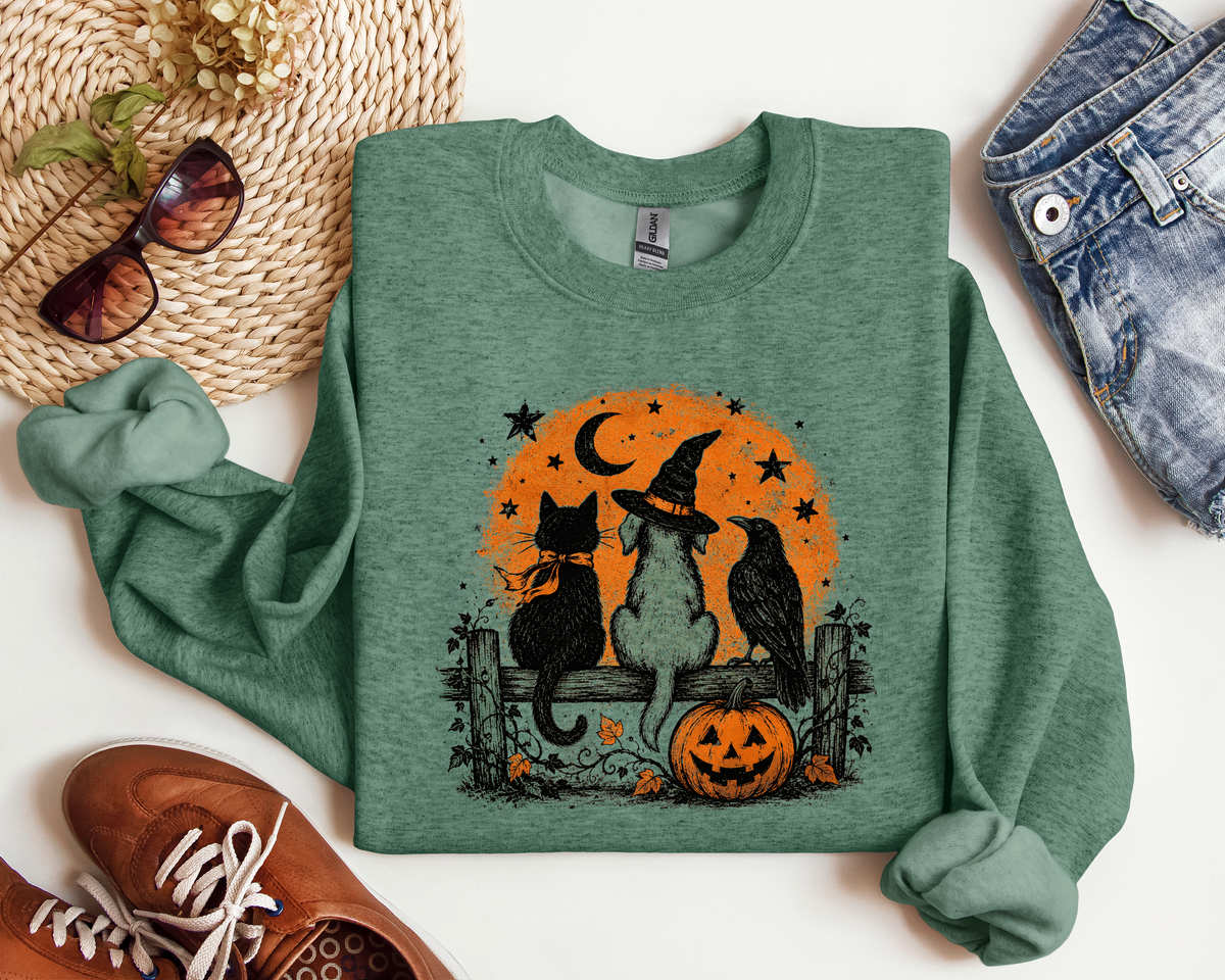 HALLOWEEN CAT DOG CREW