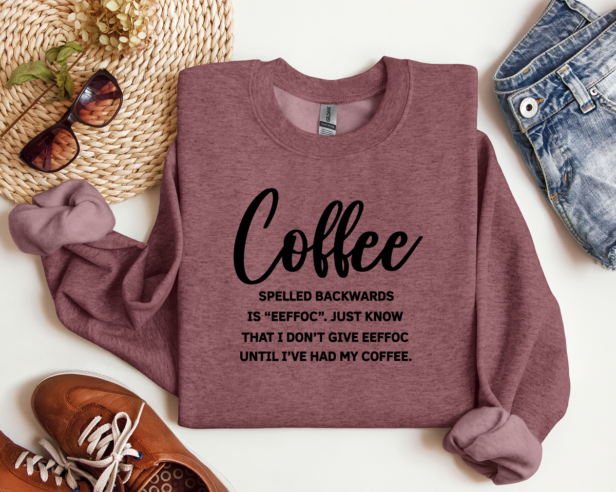 COFFEE SPELLED BACKWARDS CREW