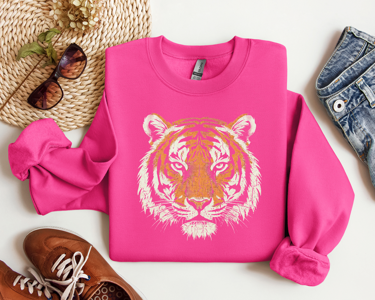 DISTRESSED TIGER CREW