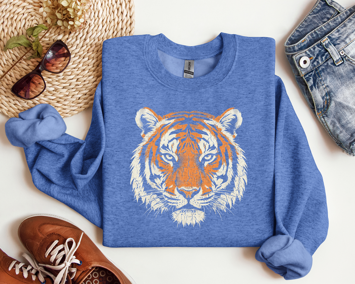 DISTRESSED TIGER CREW