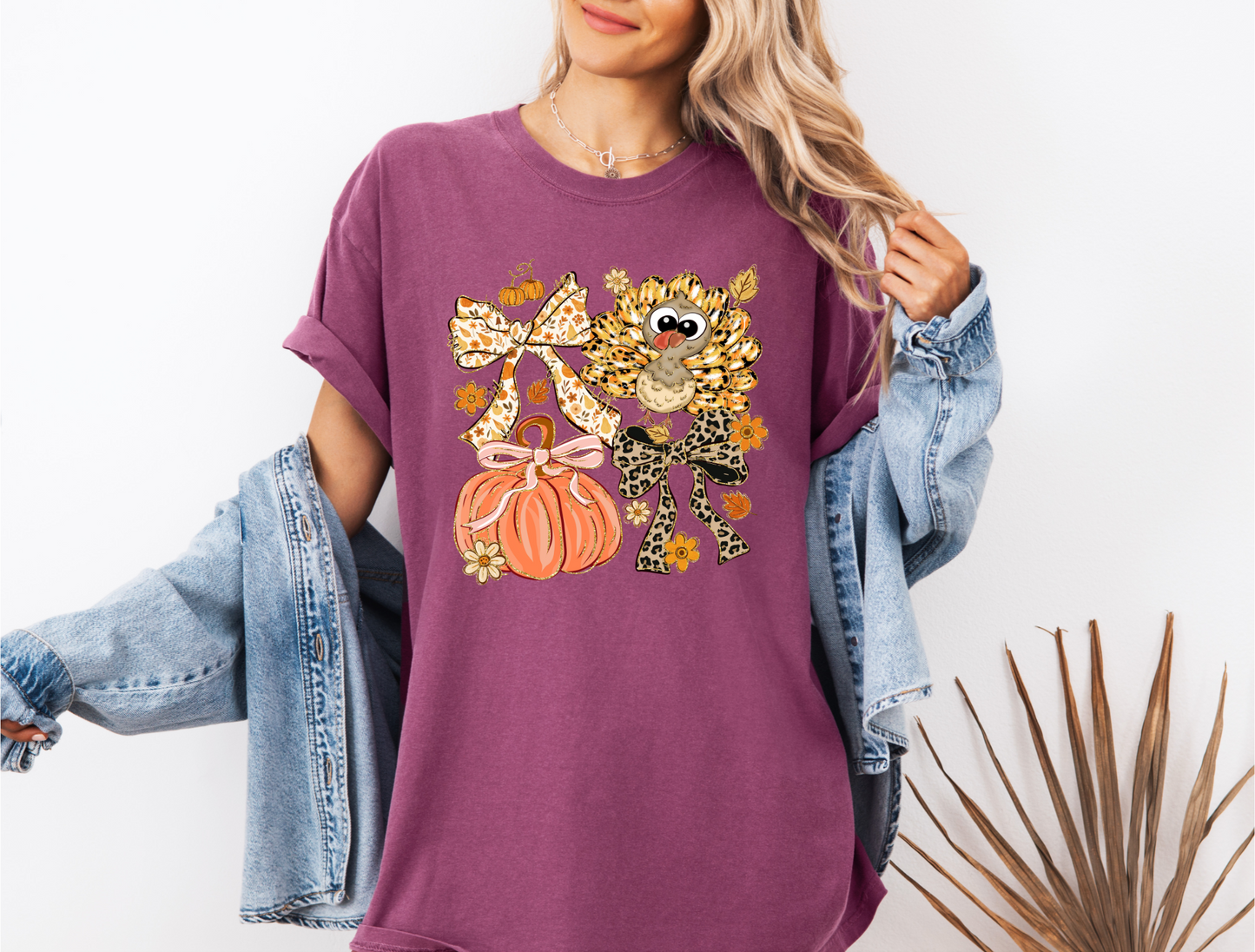 *NEW* THANKSGIVING TURKEY AND PUMPKIN CC SHIRT