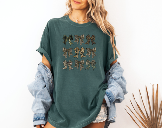 *NEW* CAMO BOW CC SHIRT