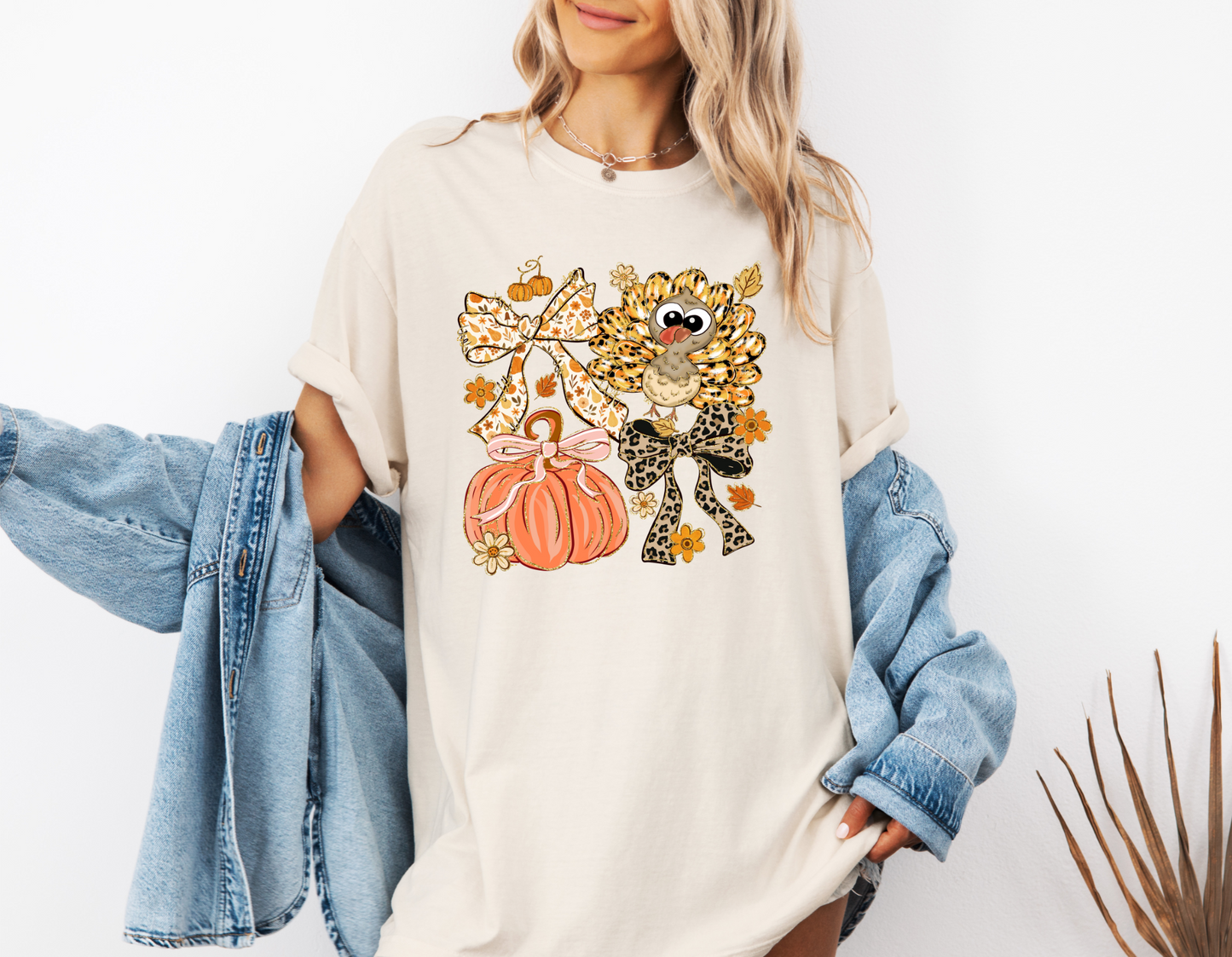 *NEW* THANKSGIVING TURKEY AND PUMPKIN CC SHIRT