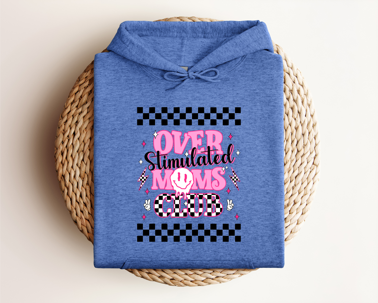 *NEW* OVERSTIMULATED MOMS CLUB HOODIE