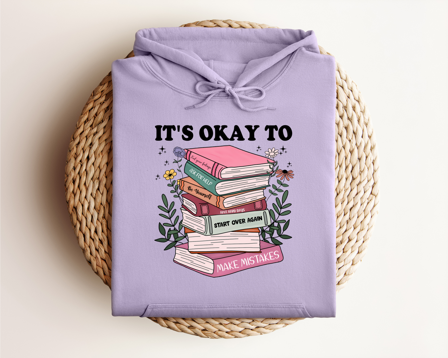 PREMADE: ORCHID IT'S OKAY HOODIE