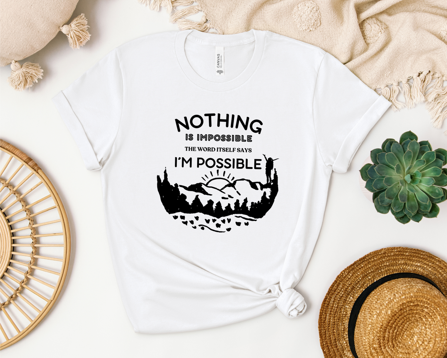 *NEW* NOTHING IS IMPOSSIBLE SHIRT