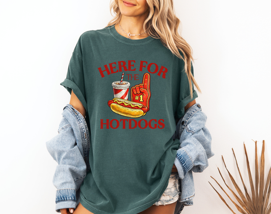*NEW* HERE FOR THE HOTDOGS CC SHIRT