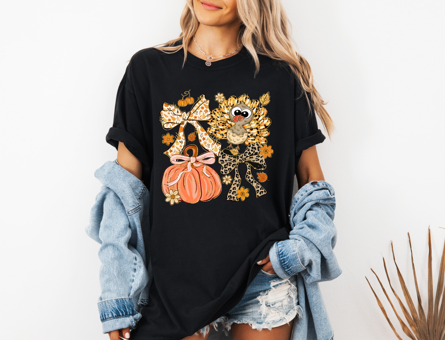 *NEW* THANKSGIVING TURKEY AND PUMPKIN CC SHIRT