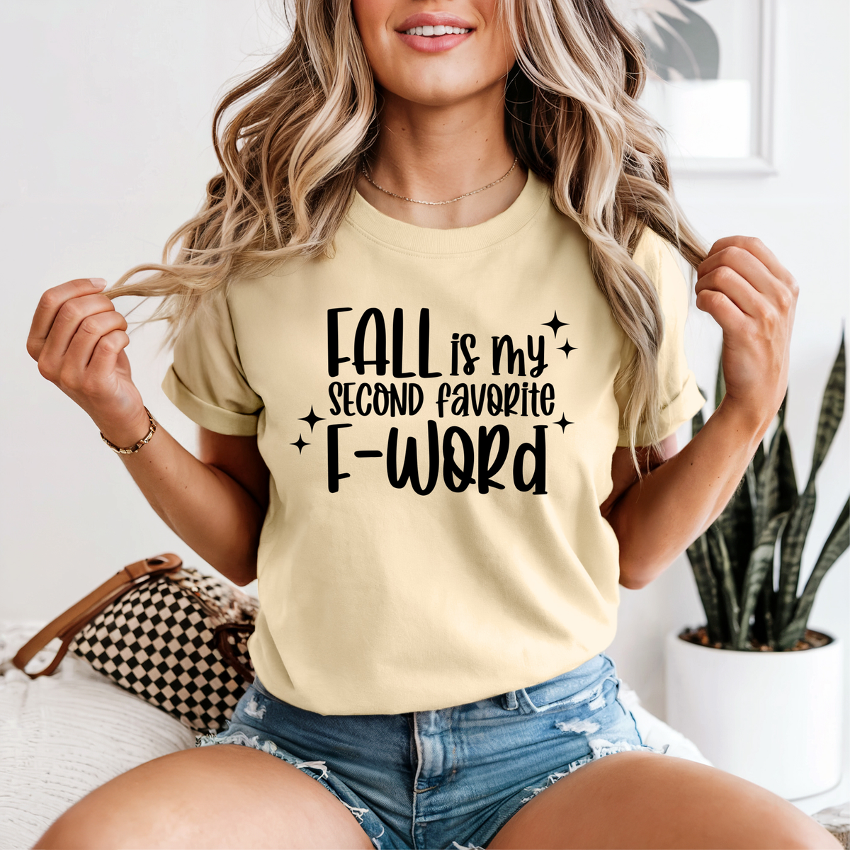 *NEW* FALL IS MY SECOND FAVORITE F-WORD CC SHIRT