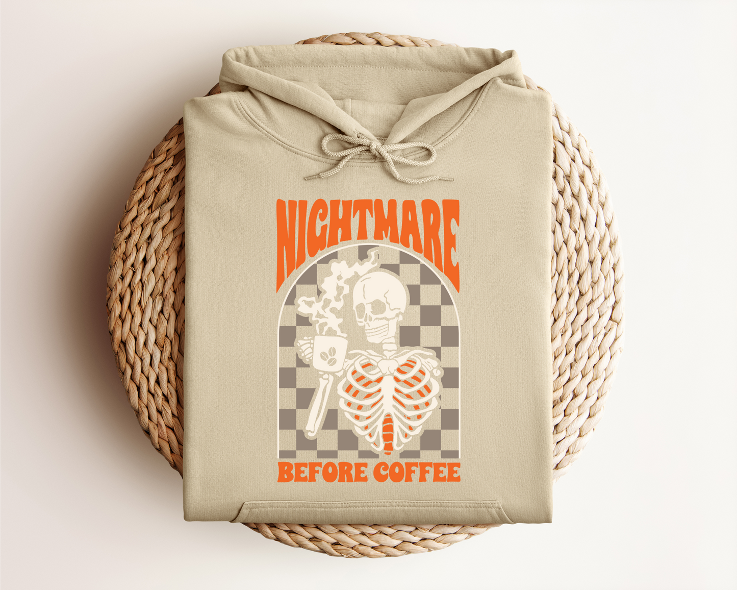 NIGHTMARE BEFORE COFFEE HOODIE