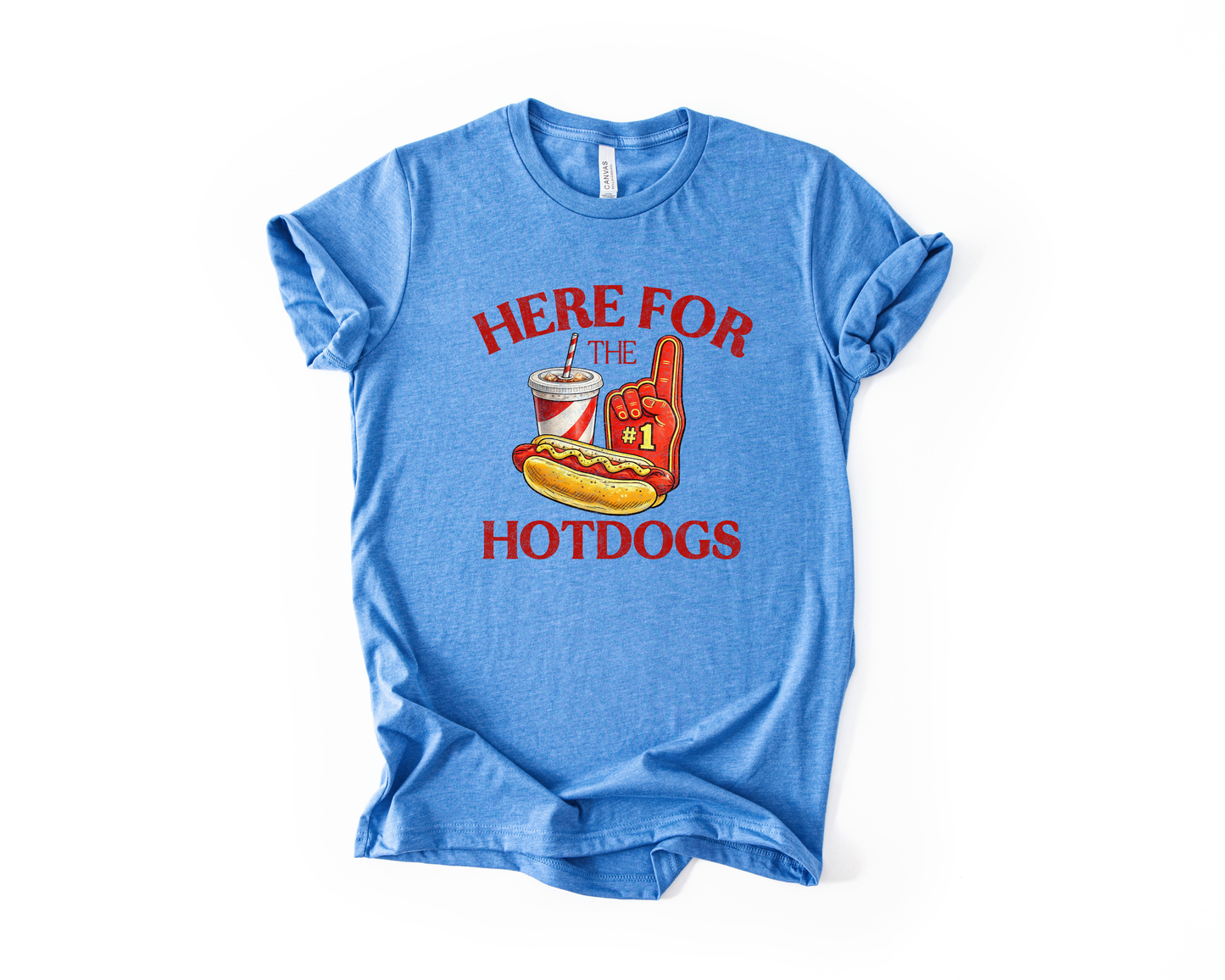 *NEW* HERE FOR THE HOTDOGS SHIRT