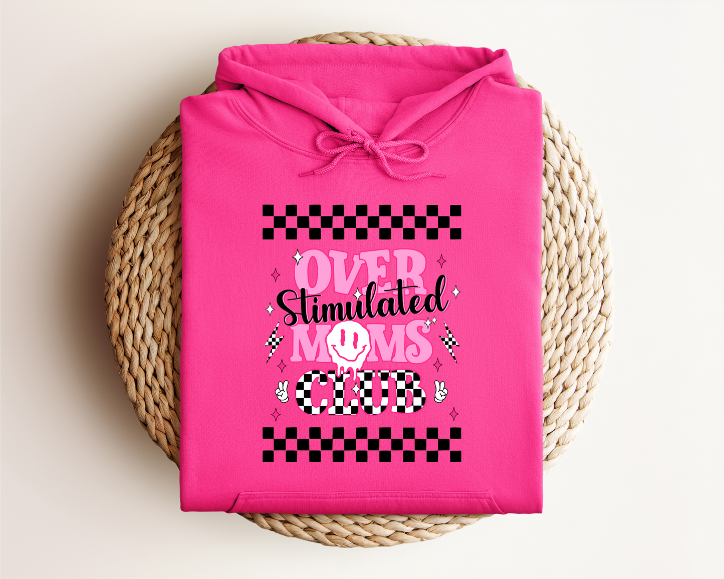 *NEW* OVERSTIMULATED MOMS CLUB HOODIE