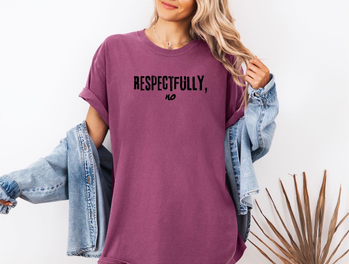 RESPECTFULLY NO CC SHIRT