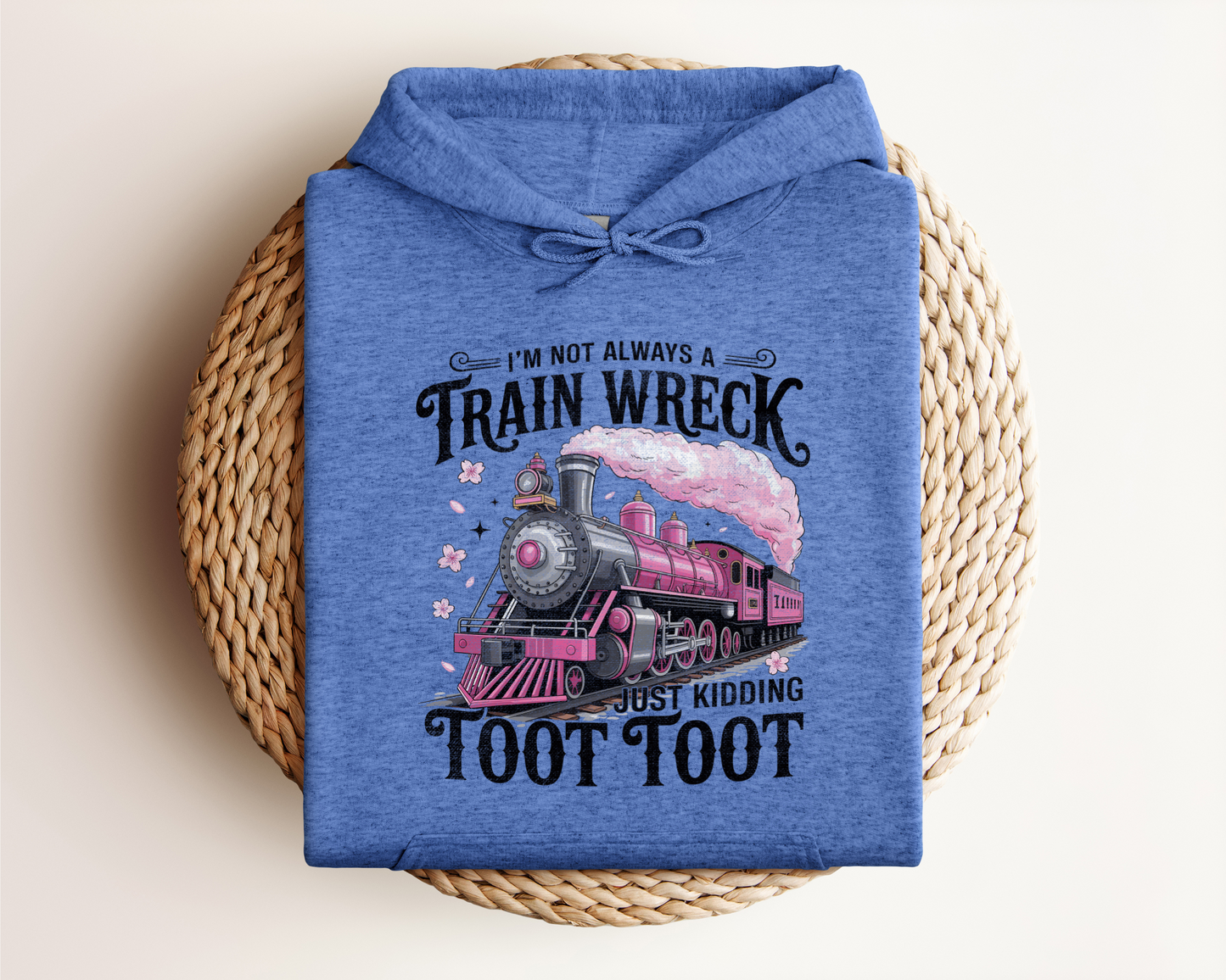TRAIN WRECK TOOT TOOT HOODIE