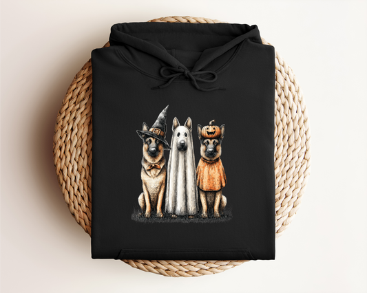 SPOOKY GERMAN SHEPHERD HOODIE