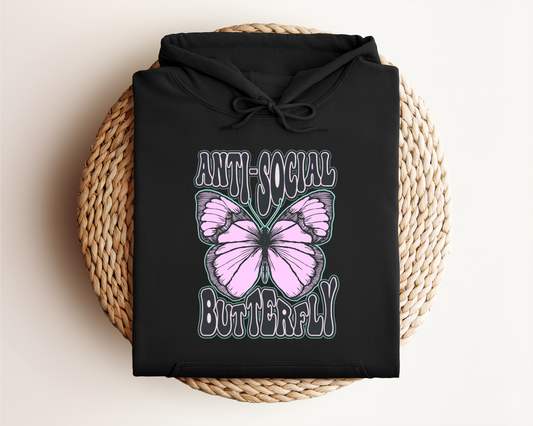 ANTI-SOCIAL BUTTERFLY HOODIE