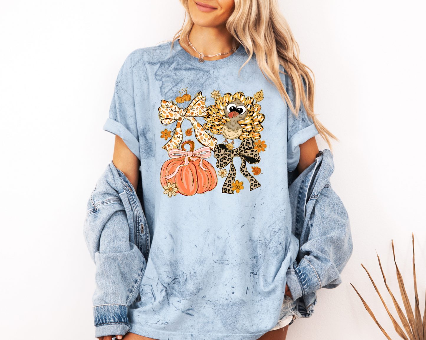 *NEW* THANKSGIVING TURKEY AND PUMPKIN CC SHIRT