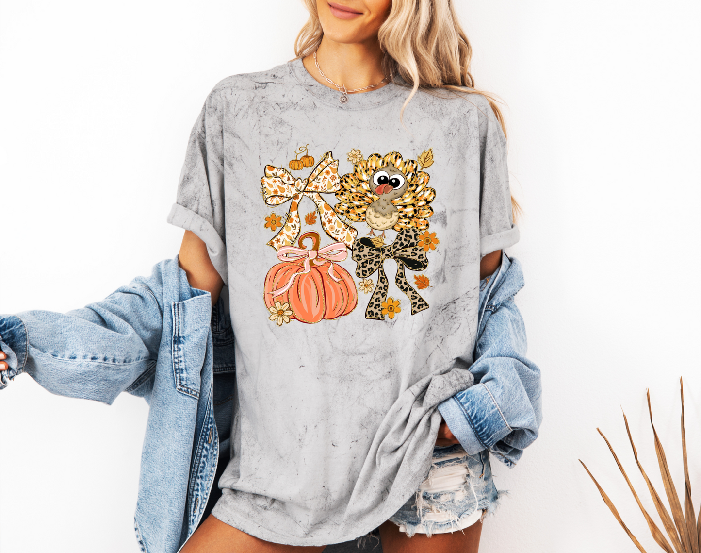 *NEW* THANKSGIVING TURKEY AND PUMPKIN CC SHIRT