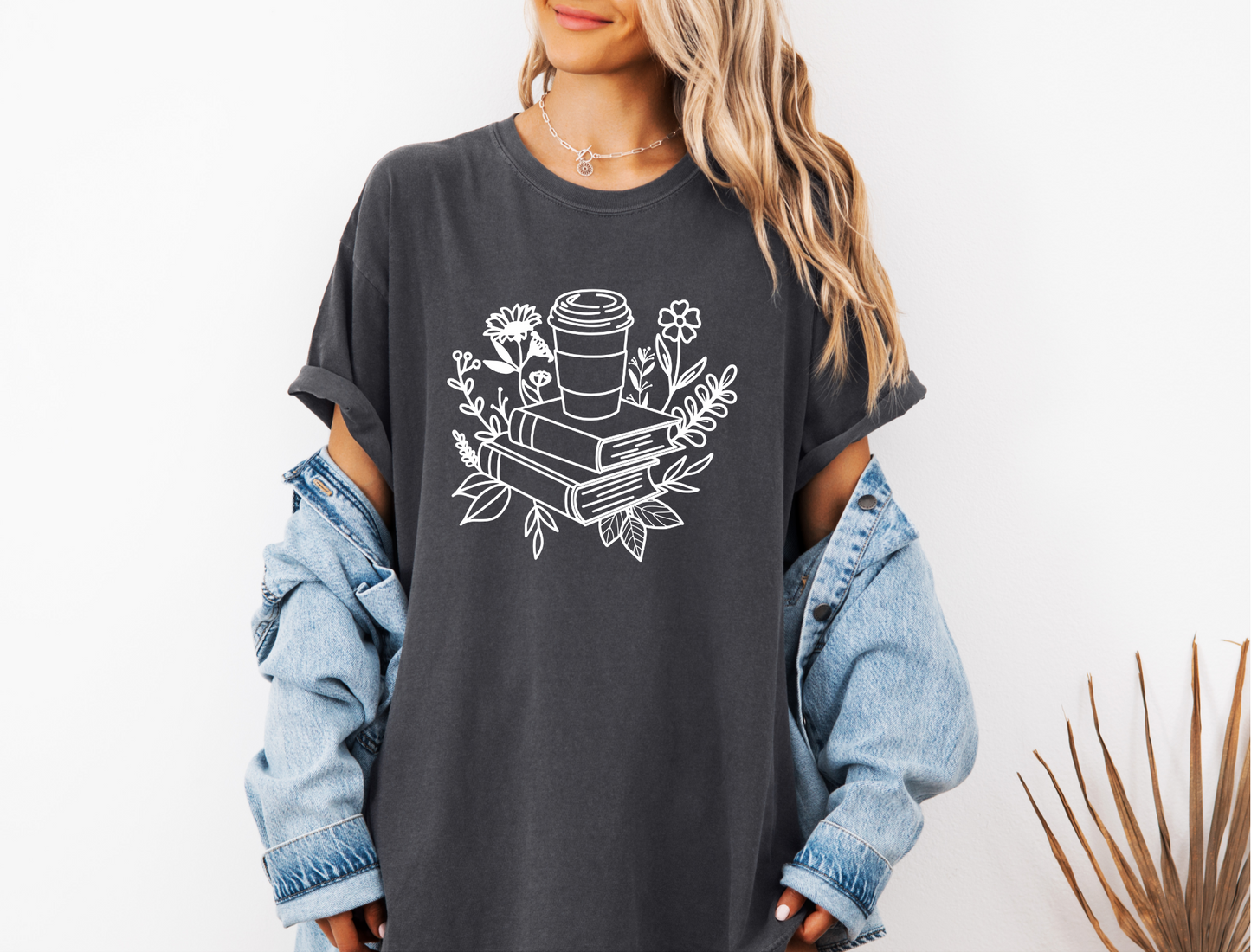 BOOKS & COFFEE CC SHIRT