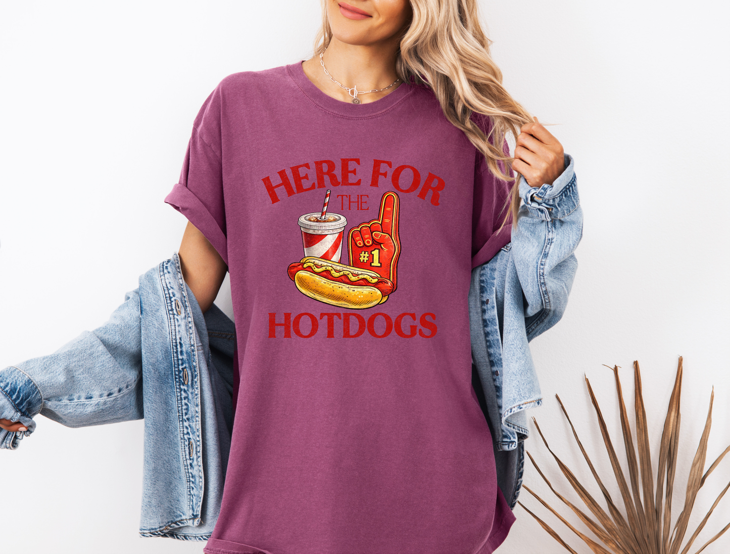 *NEW* HERE FOR THE HOTDOGS CC SHIRT