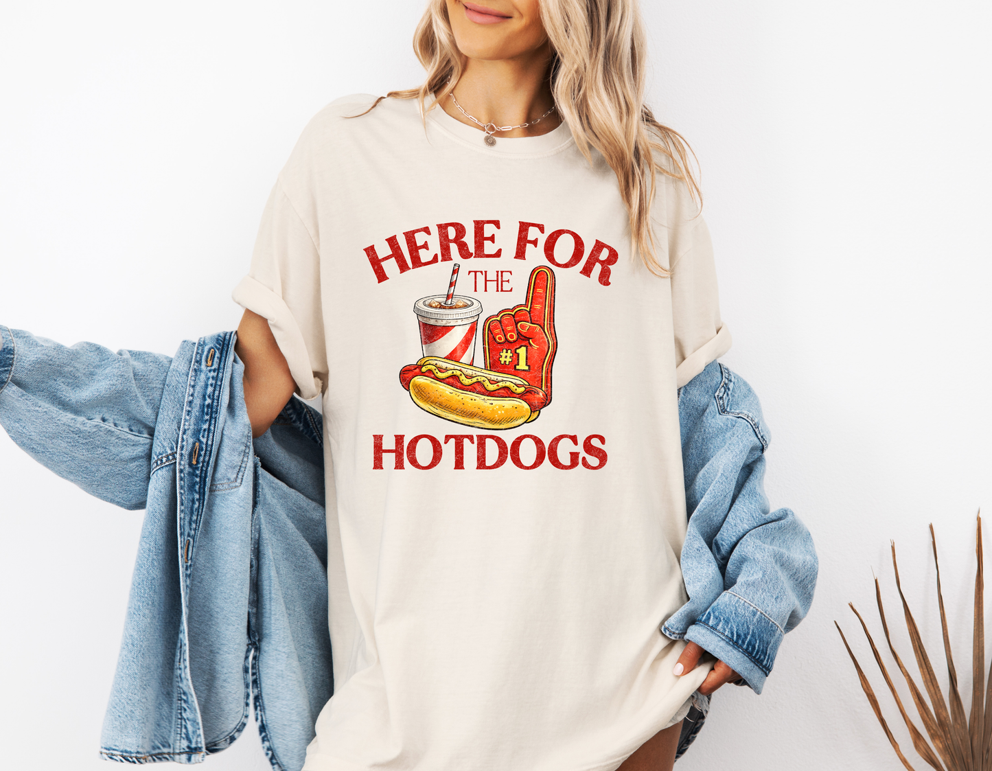 *NEW* HERE FOR THE HOTDOGS CC SHIRT