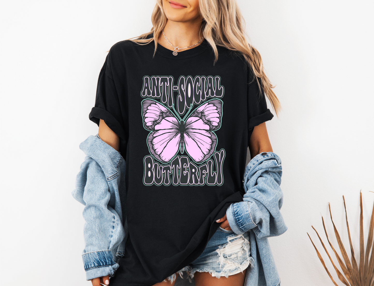 ANTI-SOCIAL BUTTERFLY CC SHIRT