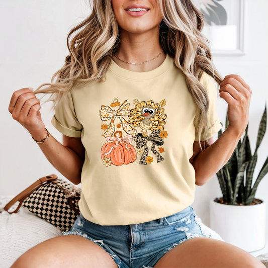 *NEW* THANKSGIVING TURKEY AND PUMPKIN CC SHIRT