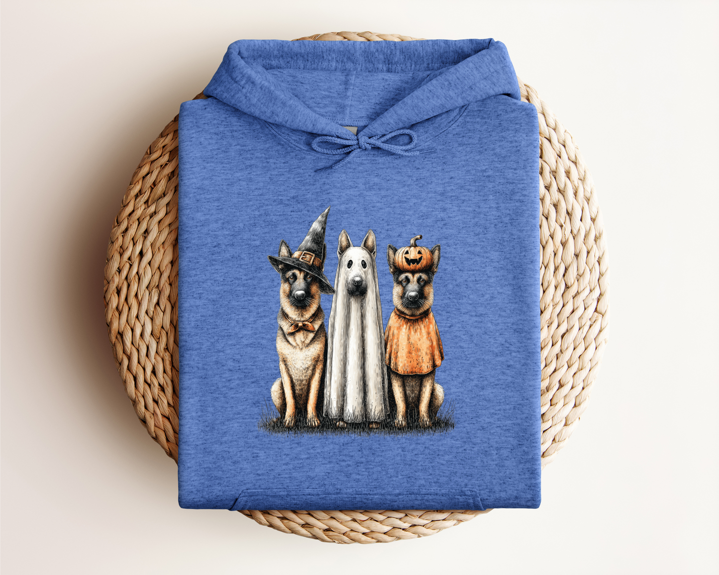 SPOOKY GERMAN SHEPHERD HOODIE