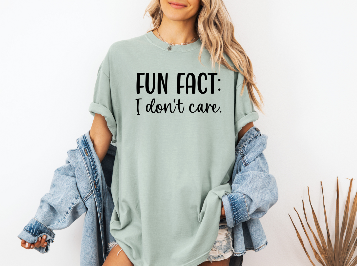 FUN FACT: I DON'T CARE CC SHIRT