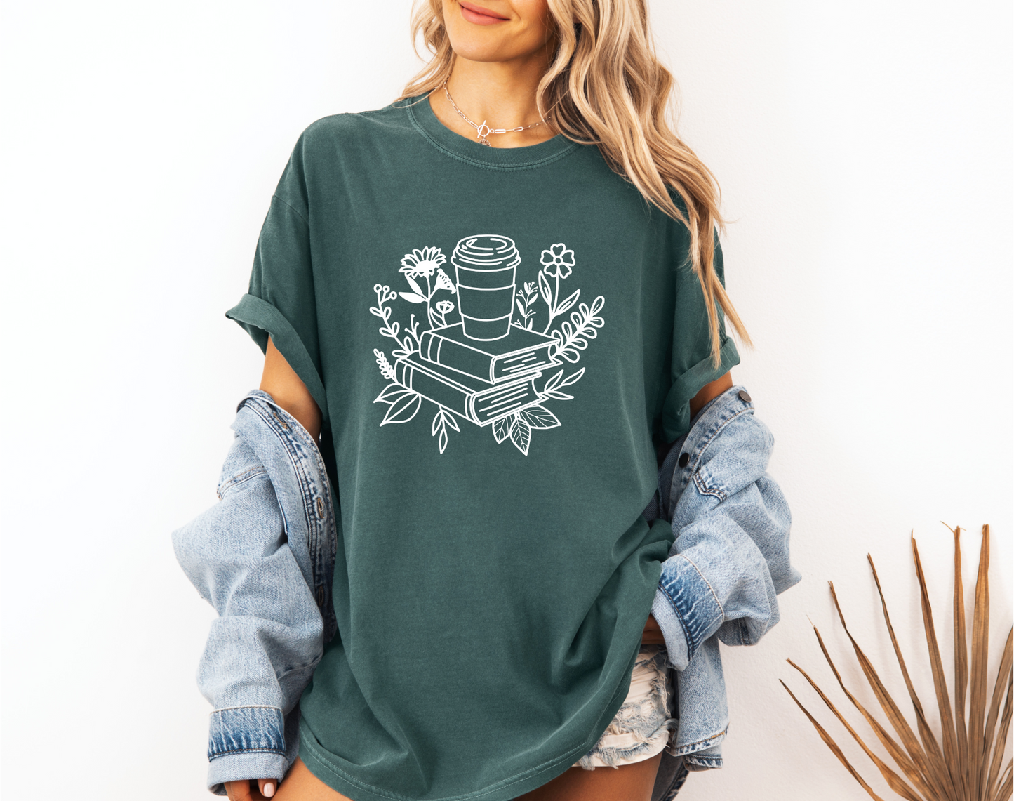 BOOKS & COFFEE CC SHIRT