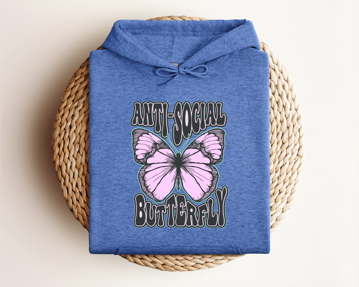 ANTI-SOCIAL BUTTERFLY HOODIE