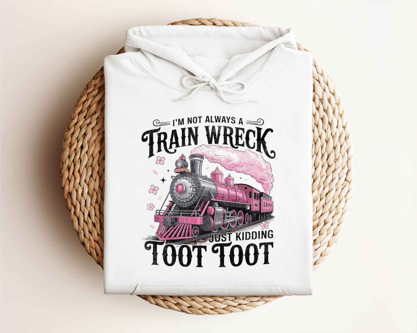 TRAIN WRECK TOOT TOOT HOODIE