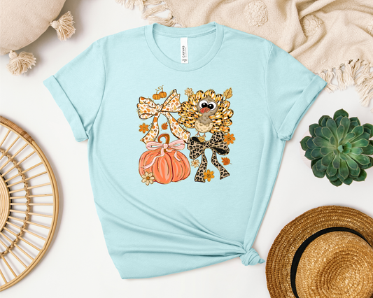 *NEW* THANKSGIVING TURKEY AND PUMPKIN SHIRT