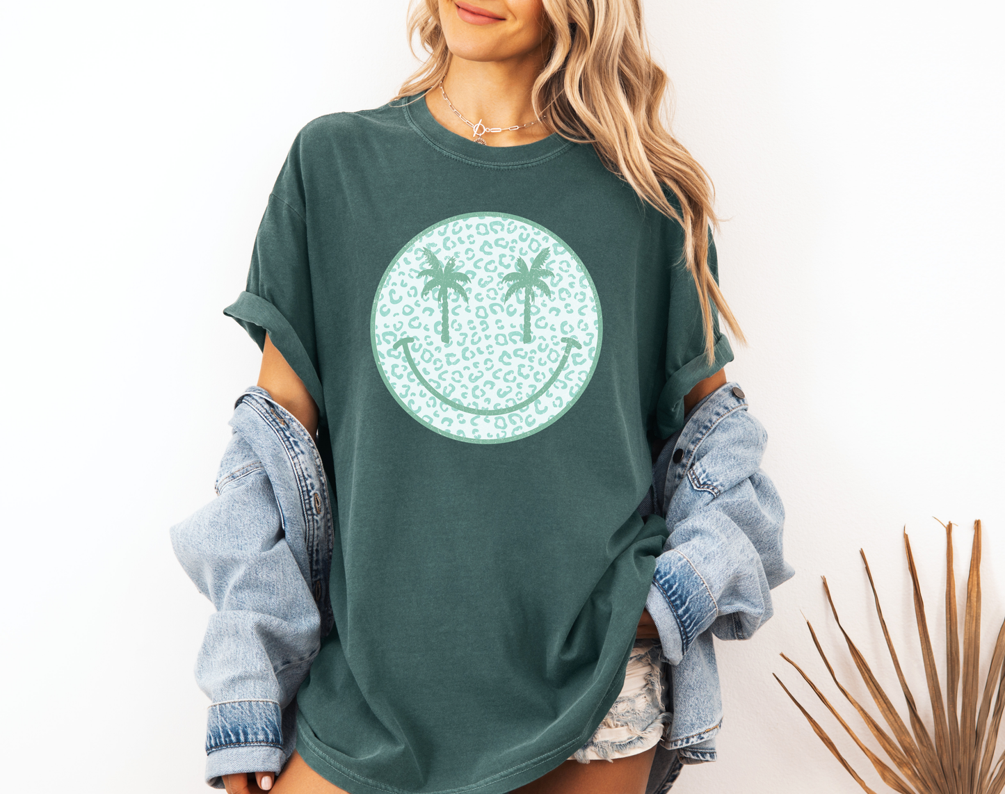 *NEW* SUMMER PALM TREE SMILEY CC SHIRT