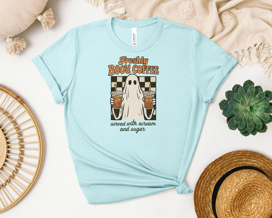 FRESHLY BOO'D COFFEE SHIRT