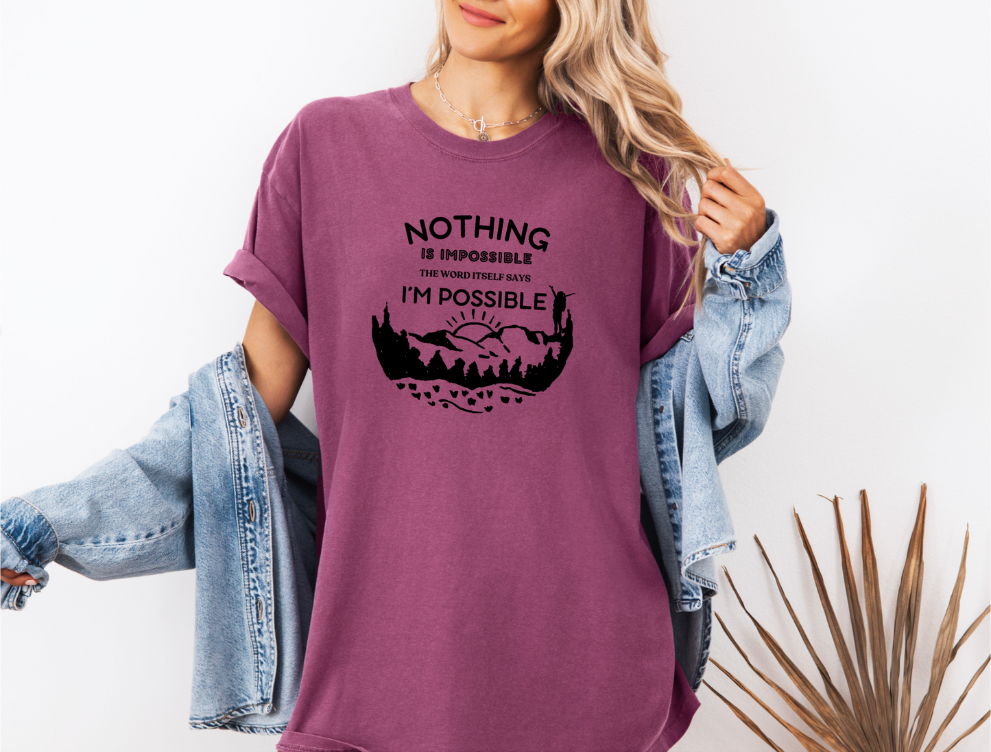 NOTHING IS IMPOSSIBLE CC SHIRT