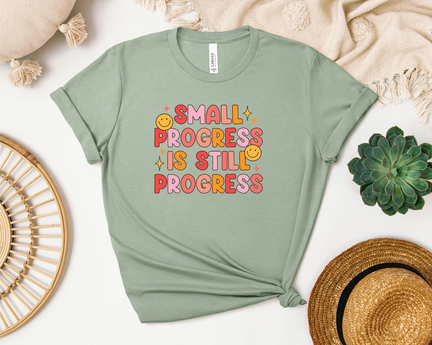 SMALL PROGRESS IS STILL PROGRESS SHIRT