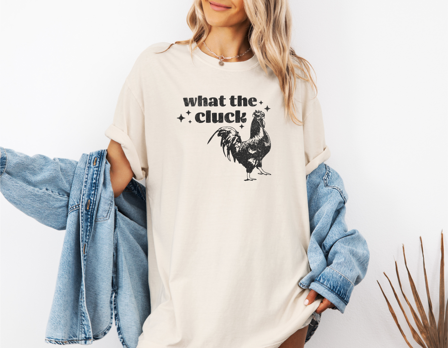 *NEW* WHAT THE CLUCK CC SHIRT