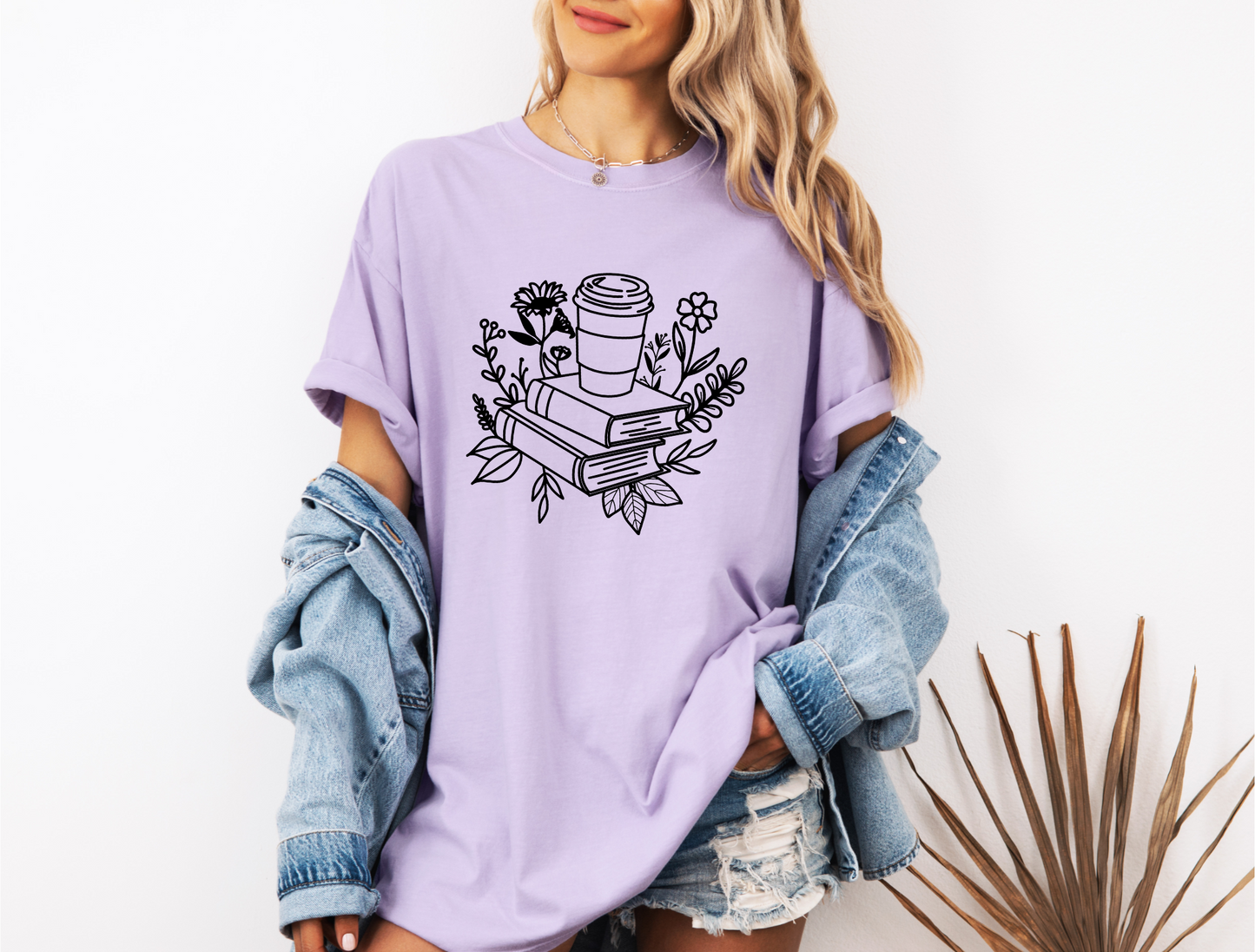 BOOKS & COFFEE CC SHIRT