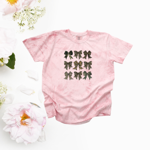 *NEW* CAMO BOW CC SHIRT