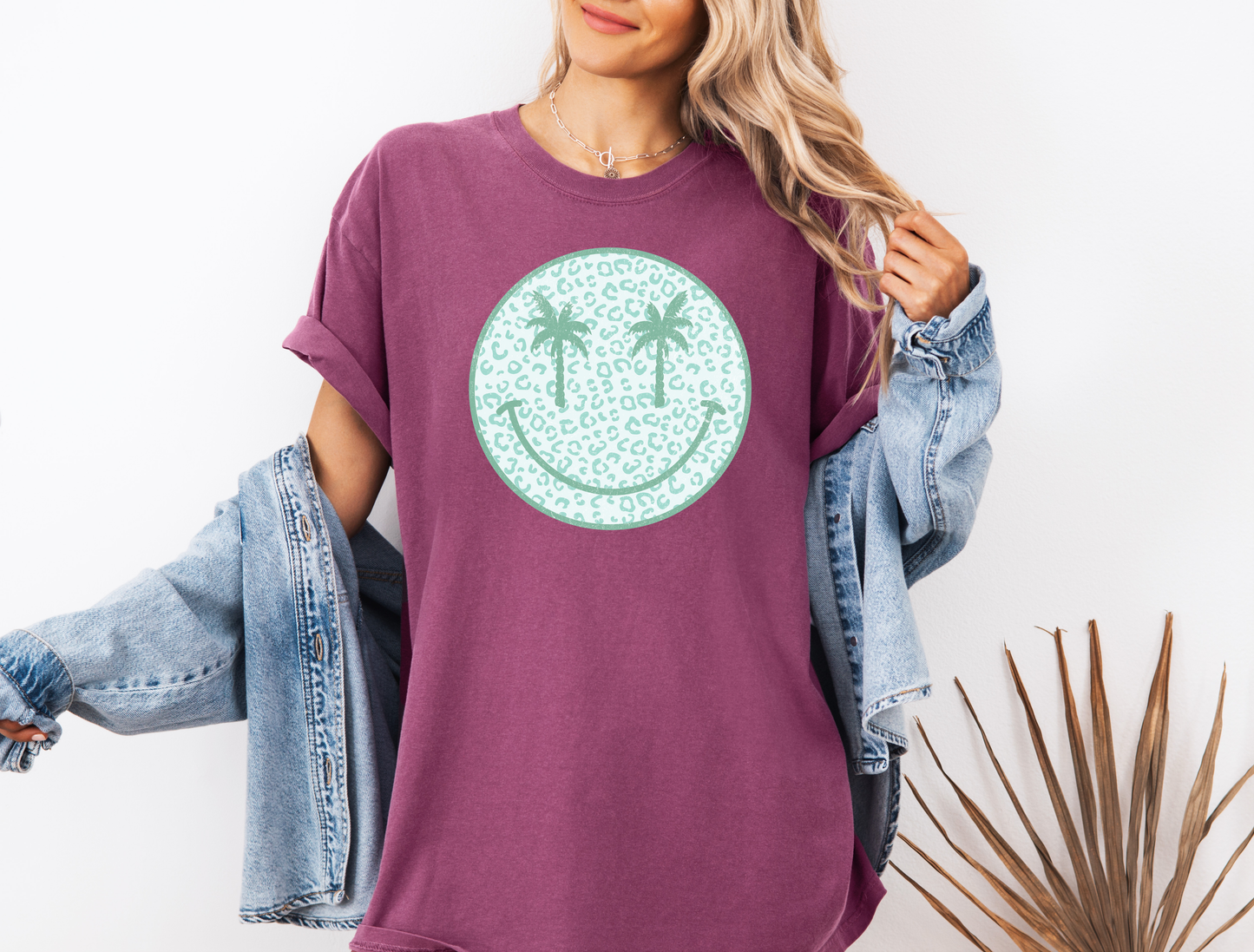 *NEW* SUMMER PALM TREE SMILEY CC SHIRT
