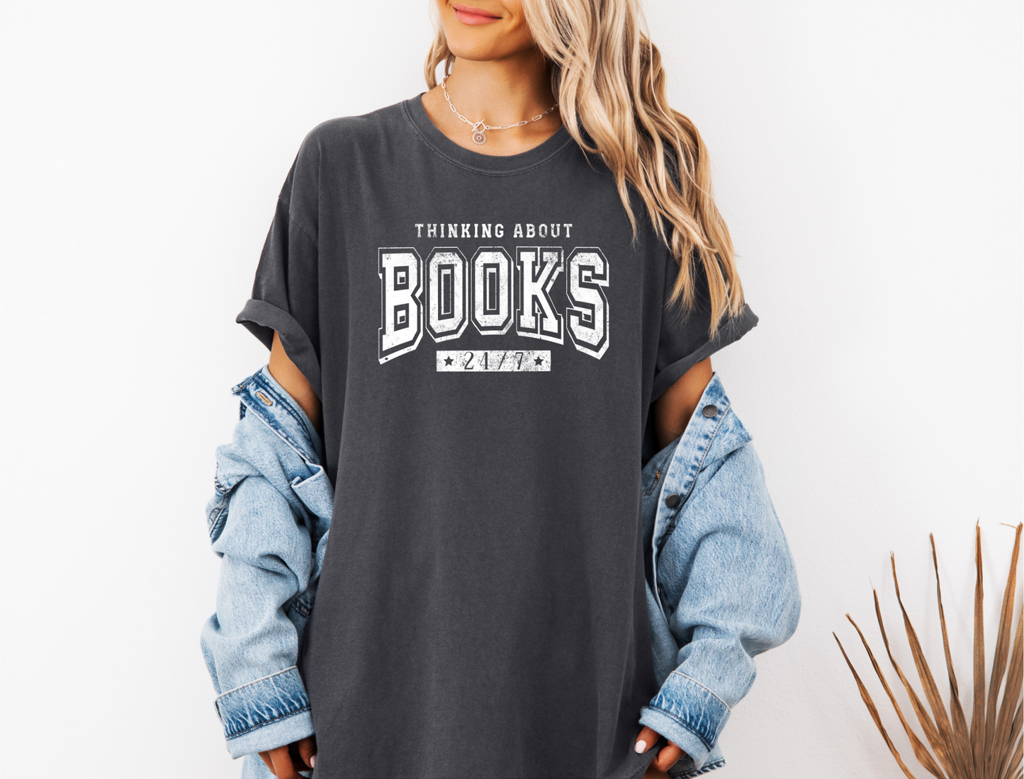 THINKING ABOUT BOOKS 24/7 CC SHIRT