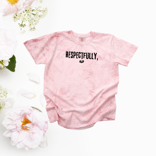 RESPECTFULLY NO CC SHIRT