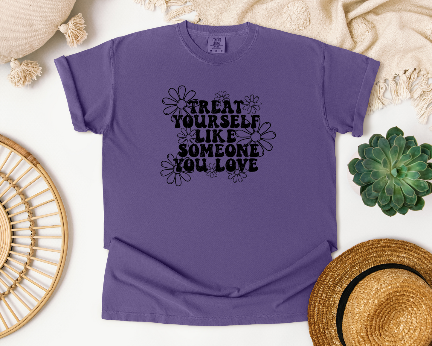 *NEW* TREAT YOURSELF LIKE SOMEONE YOU LOVE CC SHIRT