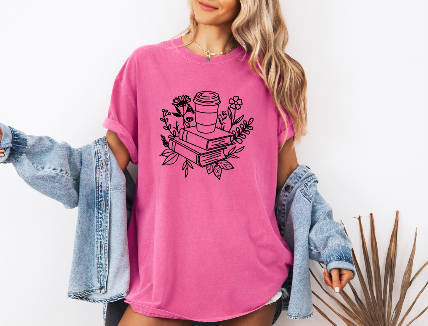 BOOKS & COFFEE CC SHIRT